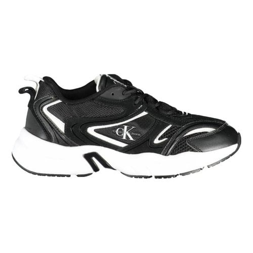Pre-owned Calvin Klein Trainers In Black