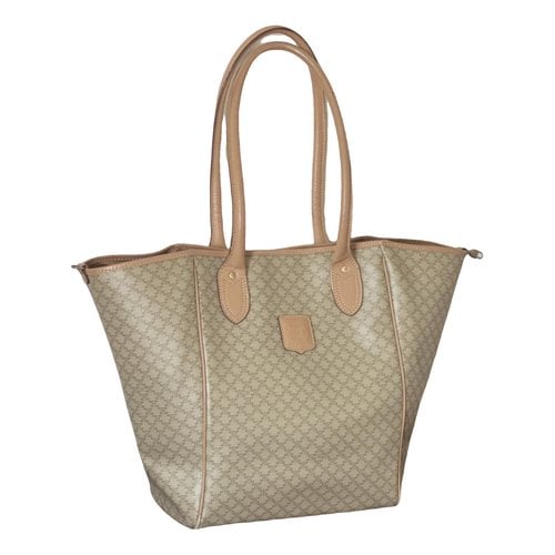 Pre-owned Celine Cloth 48h Bag In Brown