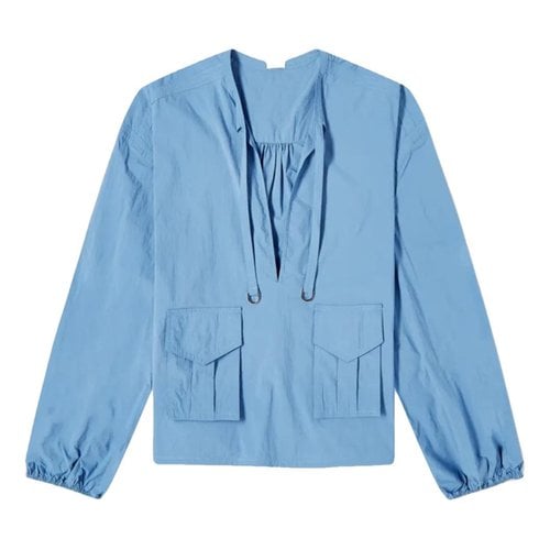 Pre-owned Saks Potts Blouse In Blue