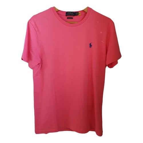 Pre-owned Polo Ralph Lauren T-shirt In Pink