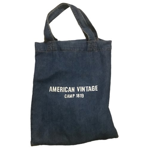 Pre-owned American Vintage Handbag In Blue