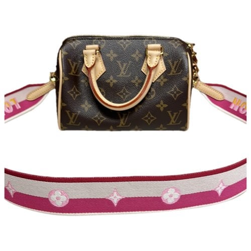 Pre-owned Louis Vuitton Speedy Cloth Crossbody Bag In Other