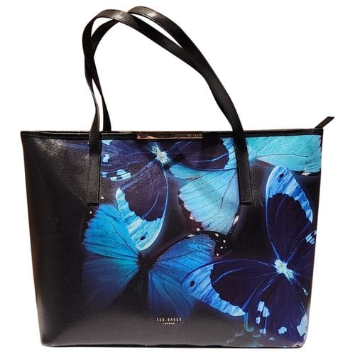 Pre-owned Ted Baker Leather Tote In Multicolour
