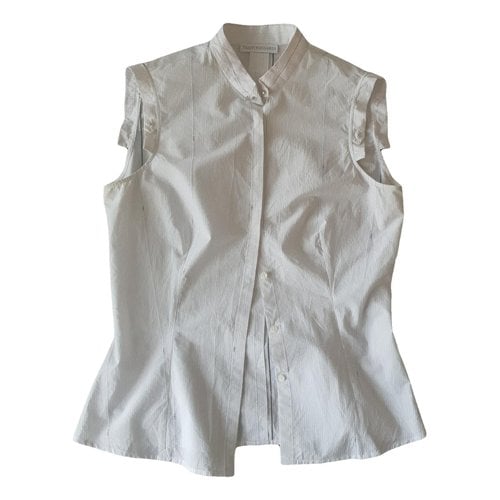 Pre-owned Trussardi Shirt In White