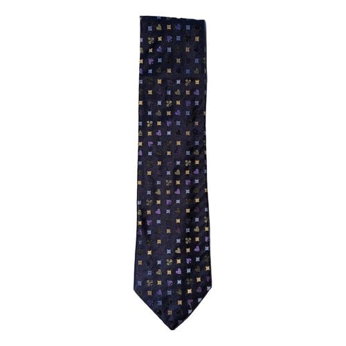 Pre-owned Paul Smith Silk Tie In Multicolour