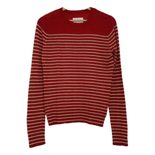 Pre-owned Zadig & Voltaire Cashmere Jumper In Red