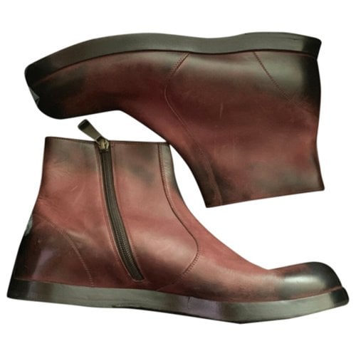 Pre-owned Dolce & Gabbana Leather Boots In Other