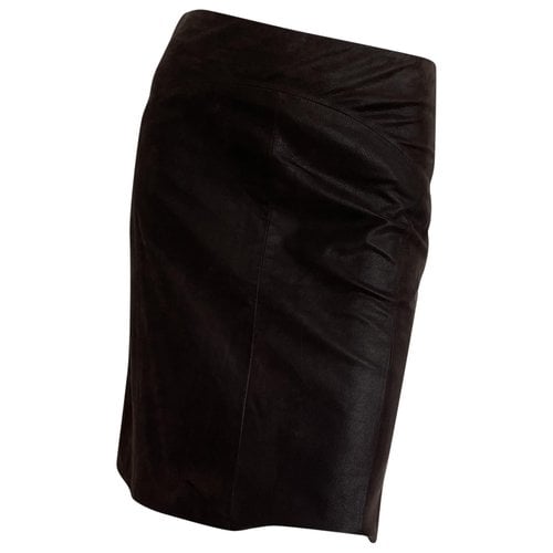 Pre-owned Barbara Bui Mid-length Skirt In Brown