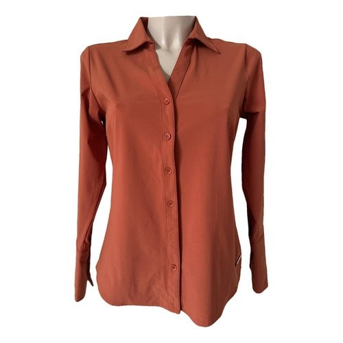 Pre-owned Aime Blouse In Red