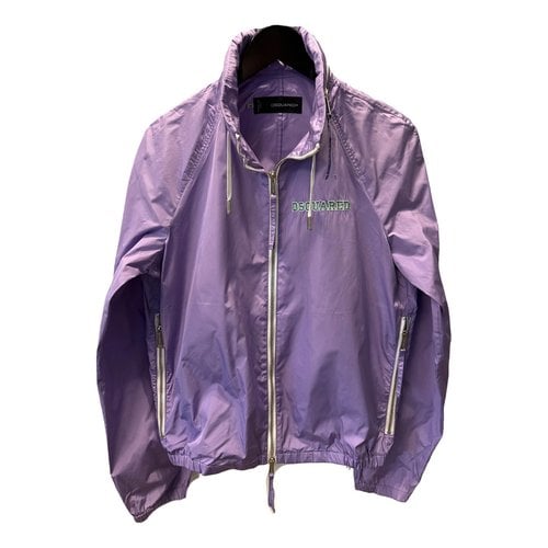 Pre-owned Dsquared2 Jacket In Purple