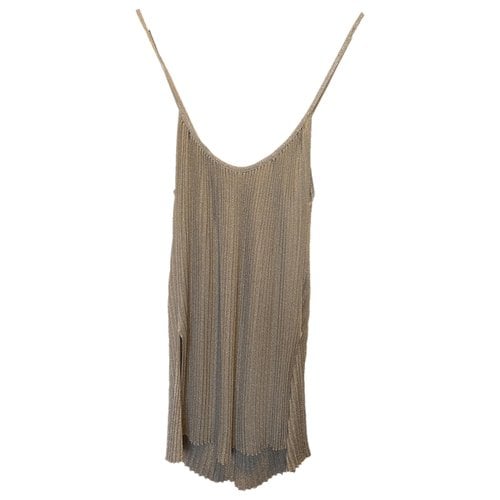 Pre-owned Roberto Collina Camisole In Gold