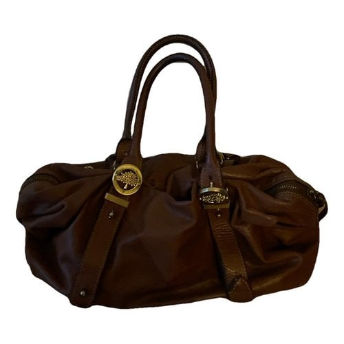 Pre-owned Mulberry Leather Handbag In Brown