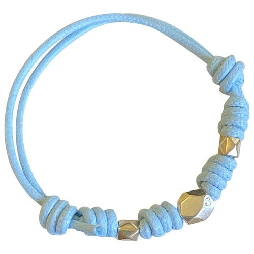 Pre-owned Dodo Silver Bracelet In Turquoise