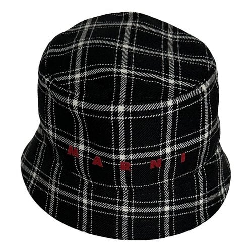 Pre-owned Marni Wool Hat In Multicolour