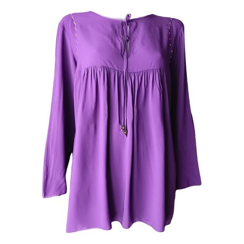 Pre-owned Michael Kors Tunic In Purple