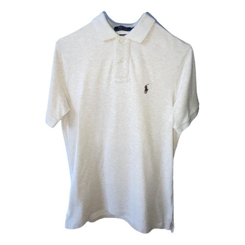 Pre-owned Polo Ralph Lauren Polo Shirt In Camel