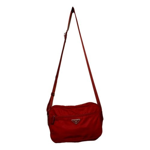 Pre-owned Prada Bag In Red