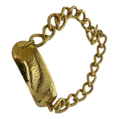 Pre-owned Walter Van Beirendonck Necklace In Gold