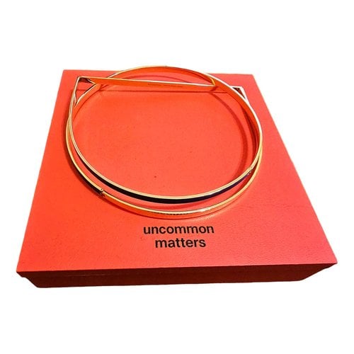 Pre-owned Uncommon Matters Necklace In Silver