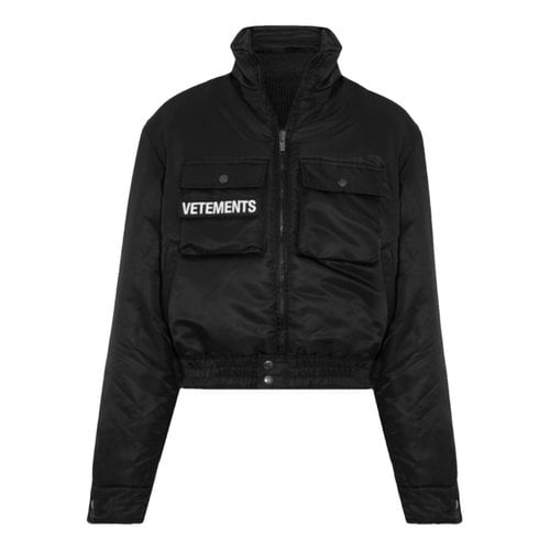 Pre-owned Vetements Jacket In Black