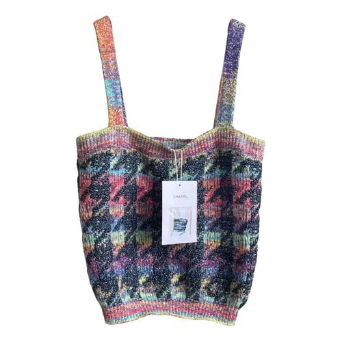 Pre-owned Chanel Wool Camisole In Multicolour