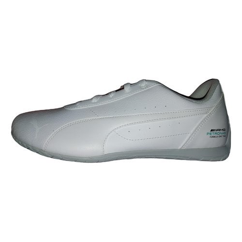 Pre-owned Puma Low Trainers In White