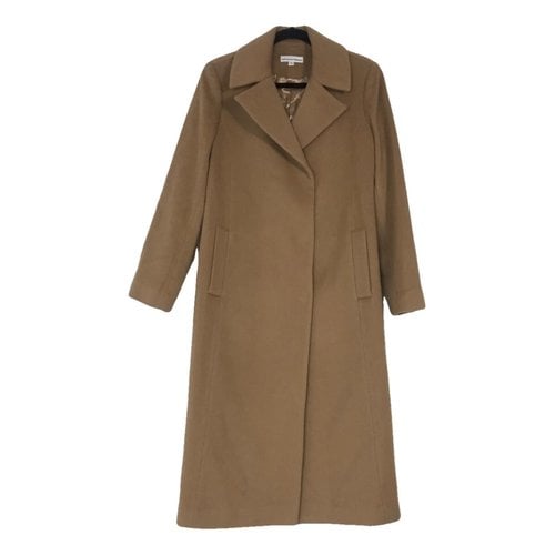 Pre-owned Sofia Cashmere Wool Coat In Camel