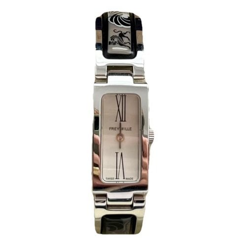 Pre-owned Frey Wille Watch In Silver
