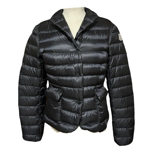 Pre-owned Moncler Classic Puffer In Navy