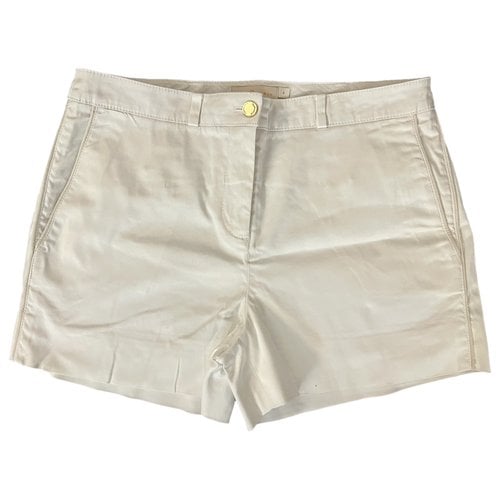 Pre-owned Tory Burch Shorts In White