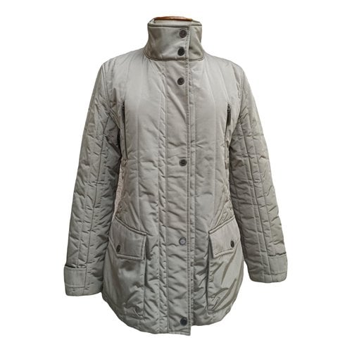 Pre-owned Burberry Jacket In Metallic