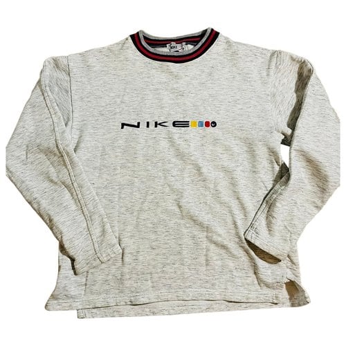 Pre-owned Nike Sweatshirt In Grey