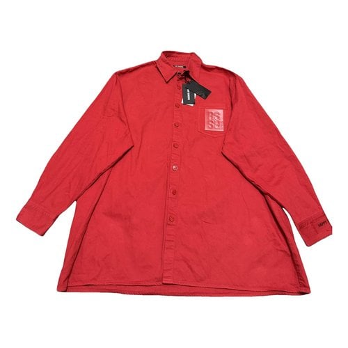 Pre-owned Raf Simons Shirt In Red