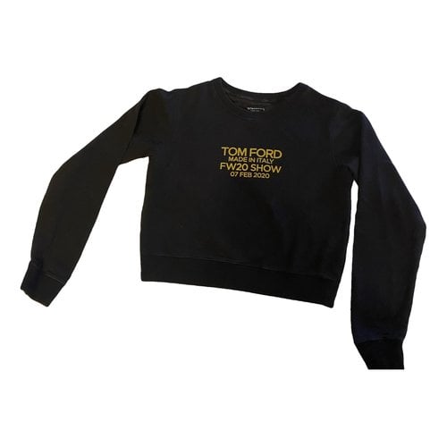 Pre-owned Tom Ford Sweatshirt In Black