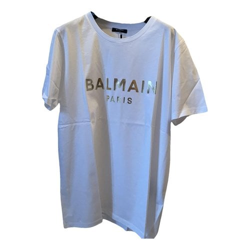 Pre-owned Balmain Top In White