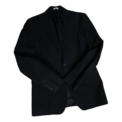 Pre-owned Alexander Mcqueen Vest In Black
