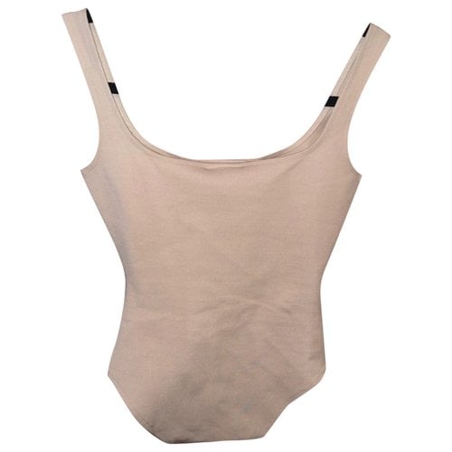 Pre-owned Courrèges Top In Beige