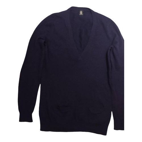 Pre-owned Marina Yachting Cashmere Sweatshirt In Purple
