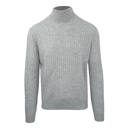 Pre-owned Malo Wool Pull In Grey