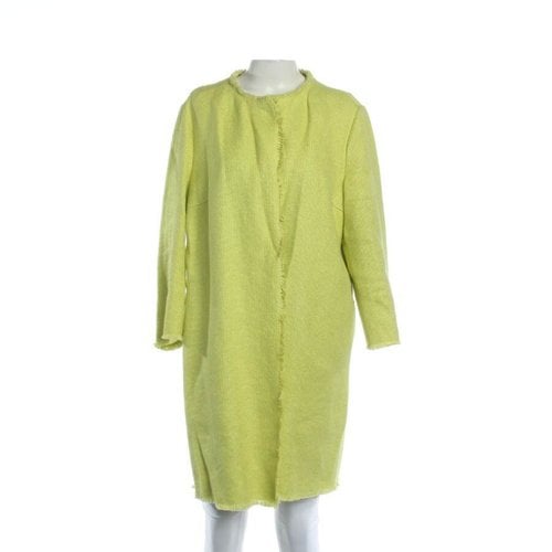 Pre-owned Ermanno Scervino Linen Jacket In Yellow