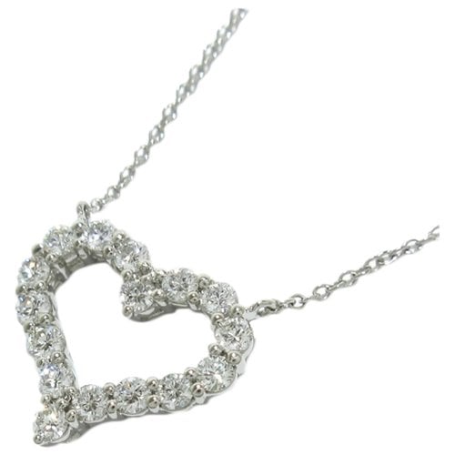 Pre-owned Tiffany & Co Platinum Necklace In White