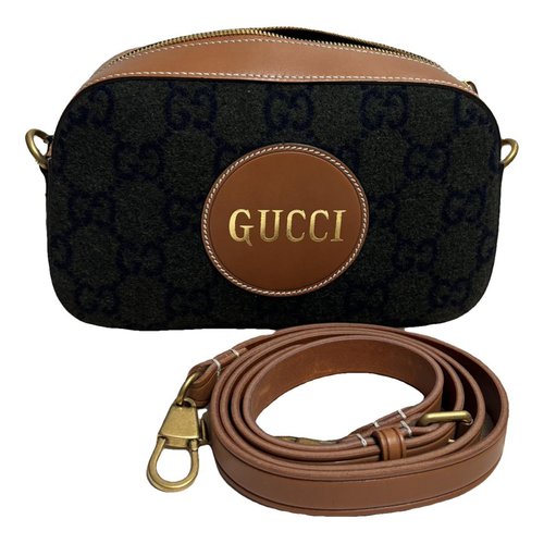 Pre-owned Gucci Cloth Crossbody Bag In Multicolour