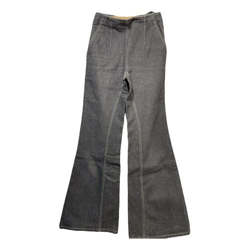 Pre-owned Chanel Large Pants In Grey
