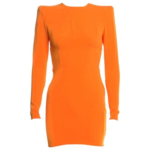 Pre-owned Alex Perry Mini Dress In Orange