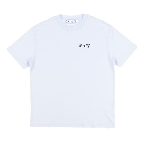 Pre-owned Off-white T-shirt In Blue