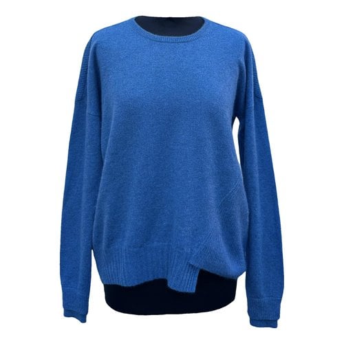 Pre-owned Duffy Cashmere Jumper In Blue