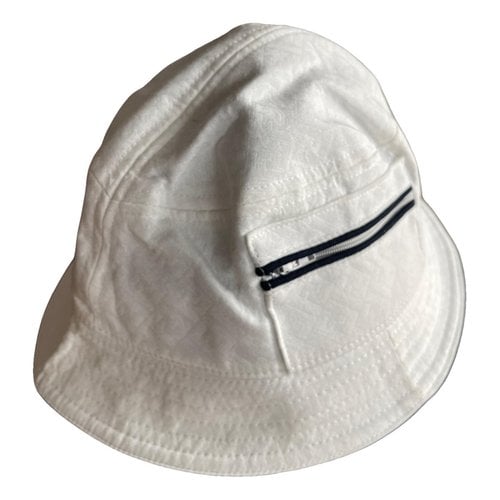 Pre-owned Fendi Hat In White