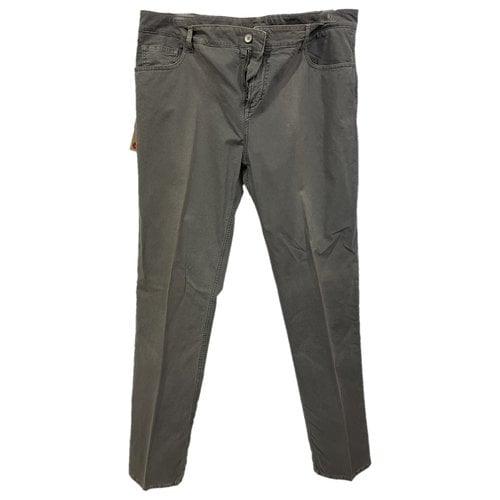 Pre-owned Altea Trousers In Grey