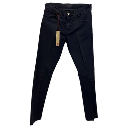 Pre-owned Altea Trousers In Blue