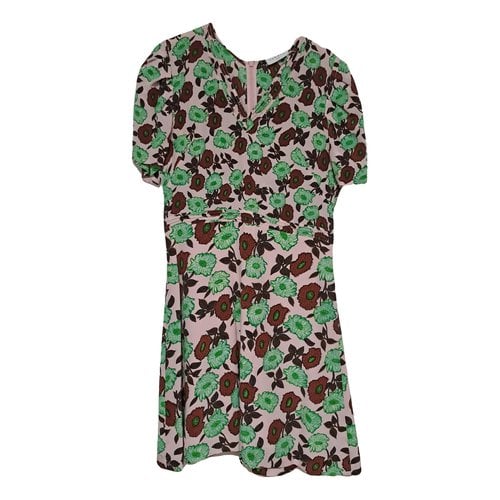 Pre-owned Sandro Silk Mini Dress In Other